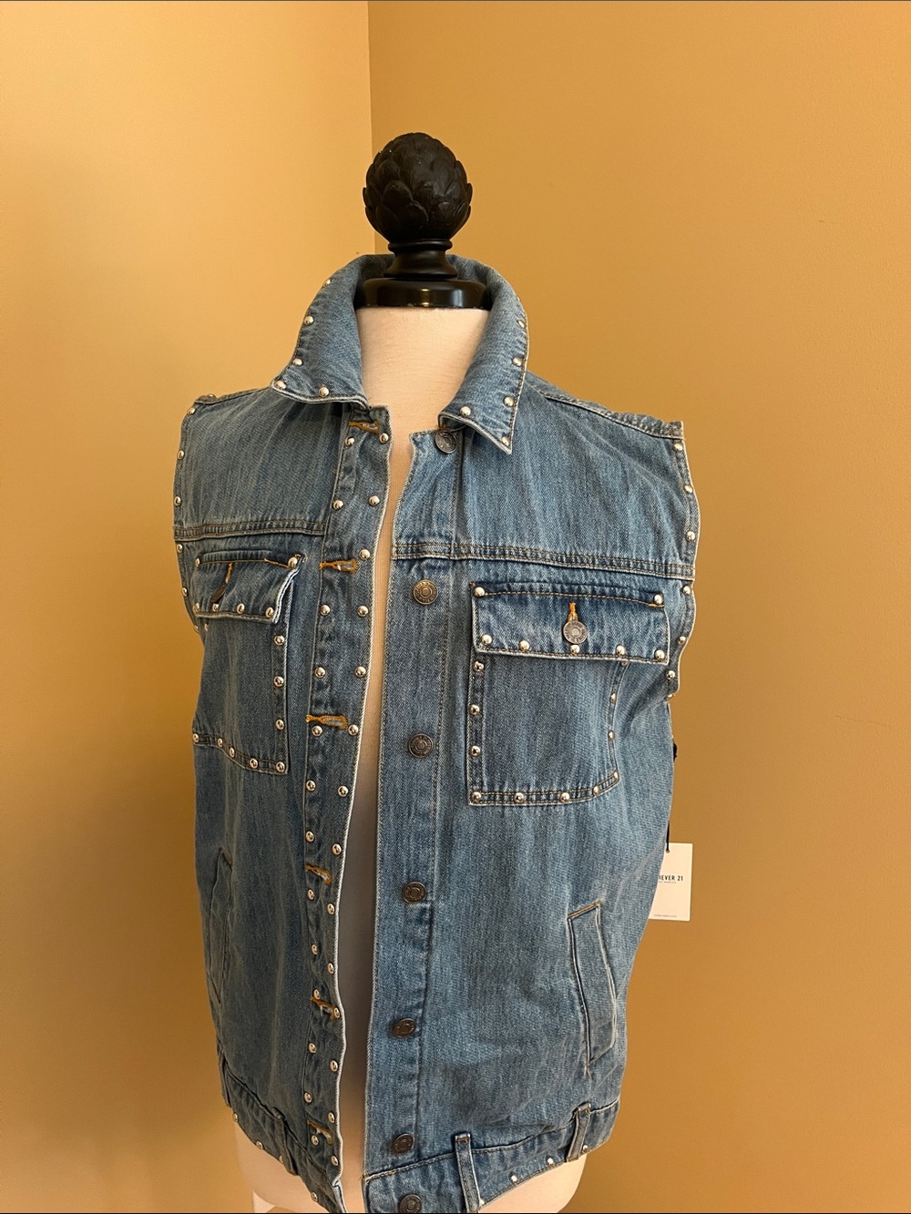 Denim vest